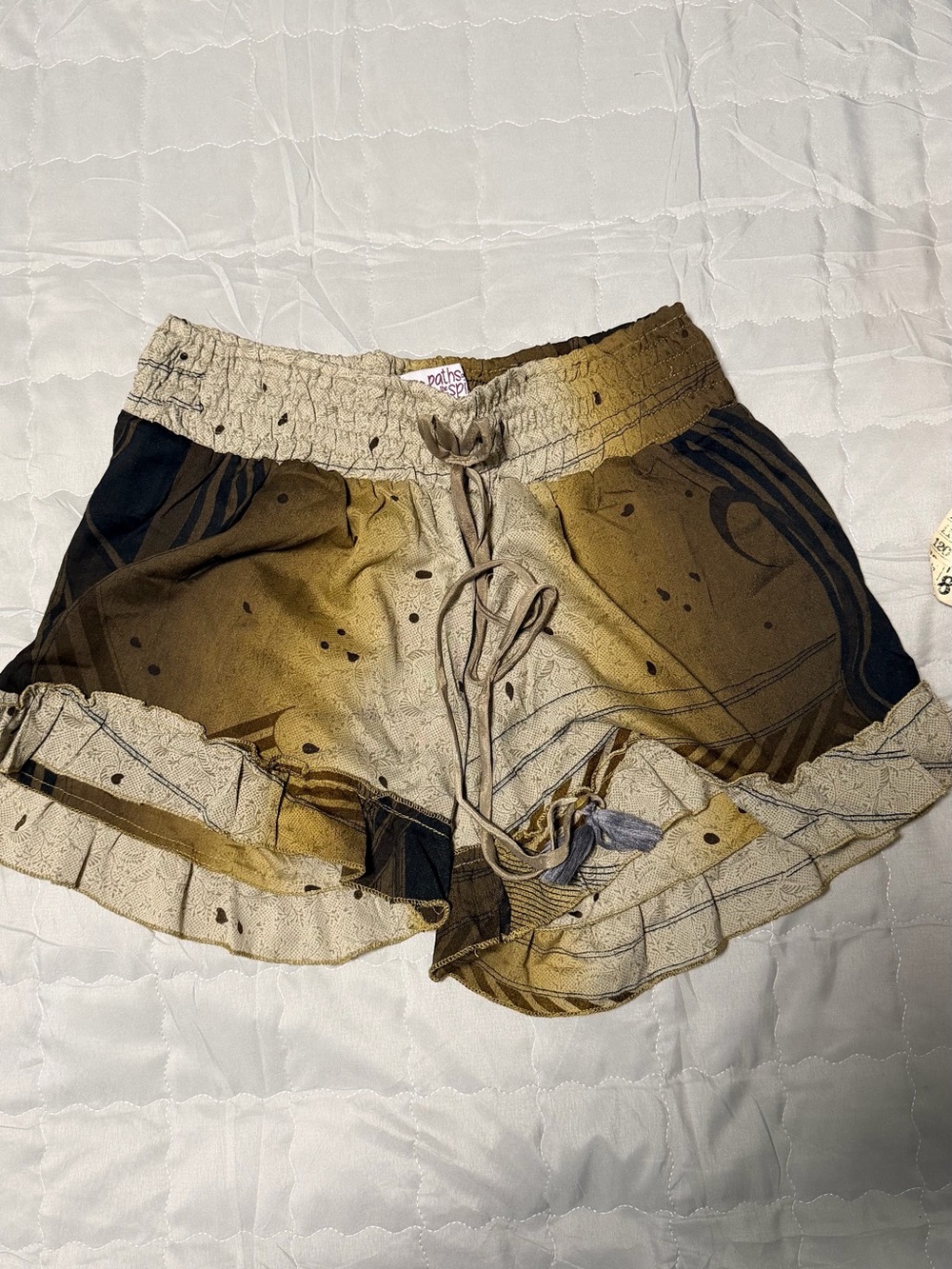 Paths of the Spirit 100% silk shorts brand new size M/L